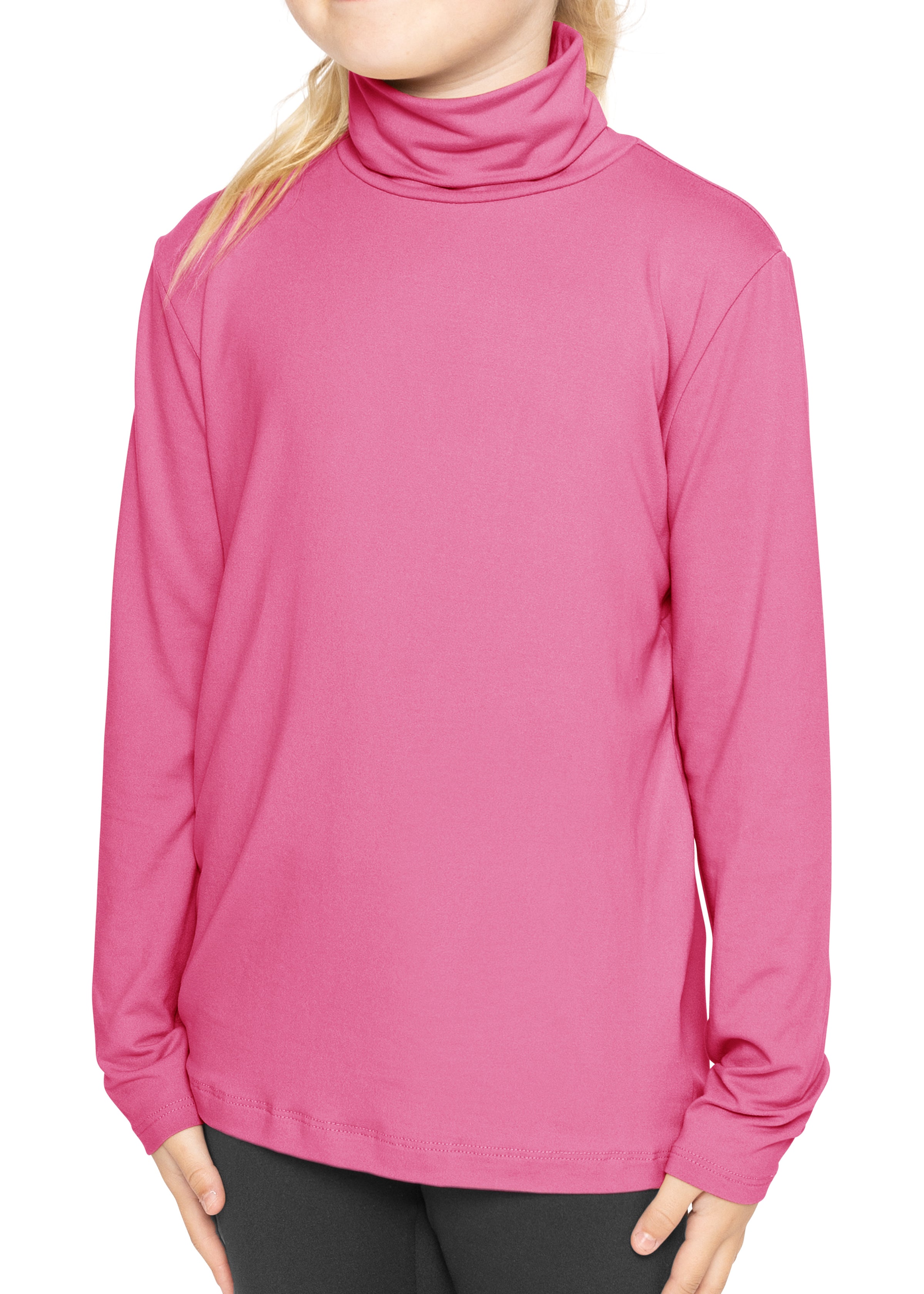 Womens hot pink turtleneck discount