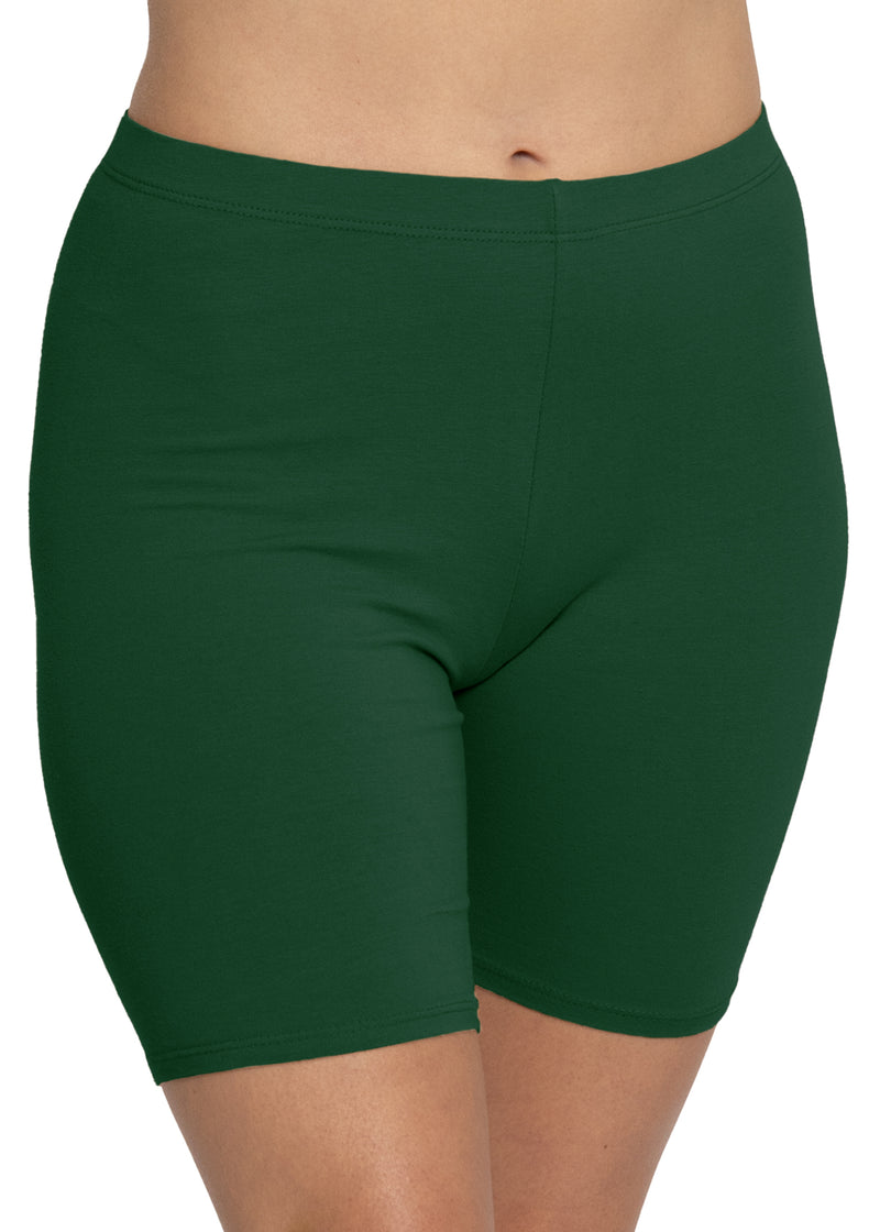 Hunter green hot sale biker shorts