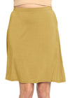 Knee Length A-Line Flowy Skirt | Comfortable Clothes for Women | S-5XL More Colors!
