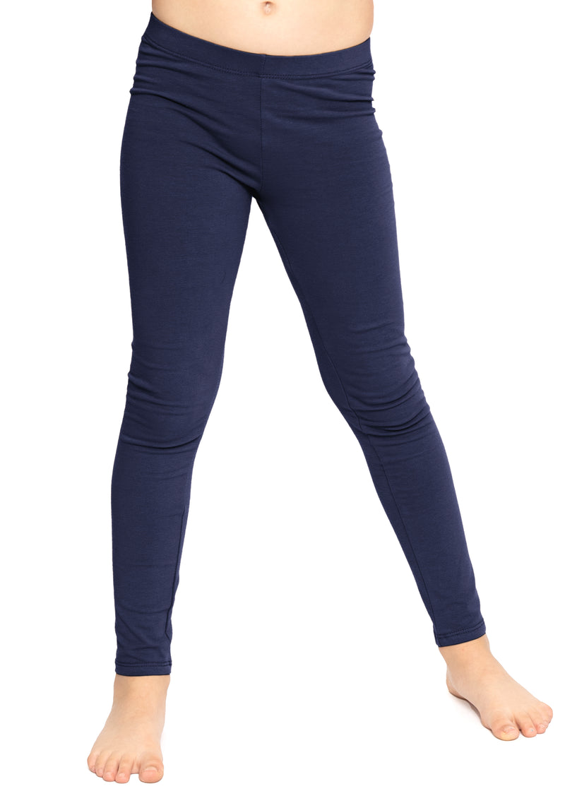 Girls soft leggings clearance