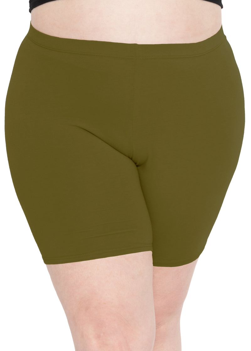 Plus size spandex store bike shorts