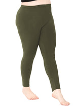 Stretch Is Comfort Women's Plus Size Oh So Soft Solid Leggings
