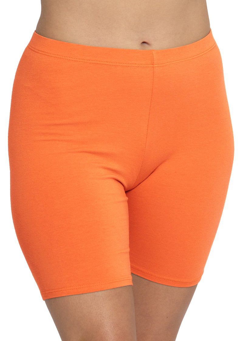 Women's cotton best sale spandex bike shorts