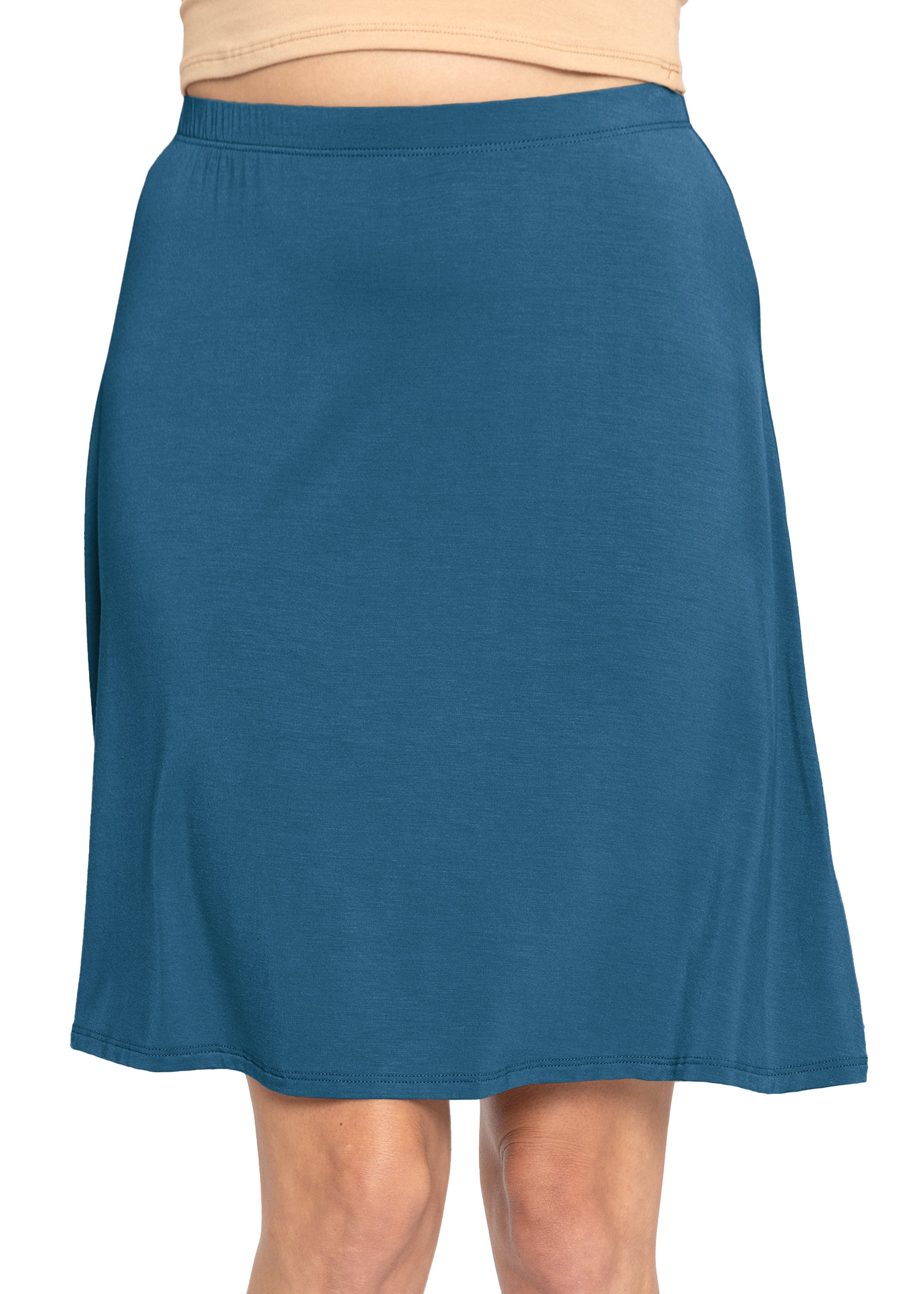 Skirt knee length a line discount