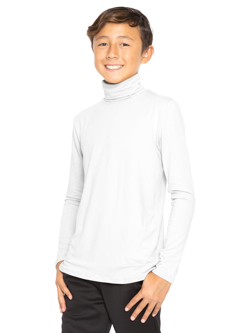 Boys best sale white turtleneck