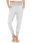 Oh So Soft Smocked Waistband Stretch Joggers with Pockets and Ruched Ankle Detail