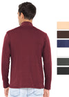 Men’s Oh So Soft Luxe Mock Neck Turtleneck Long Sleeve Shirt