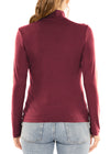 Oh So Soft Long Sleeve Mock Turtle Neck Top