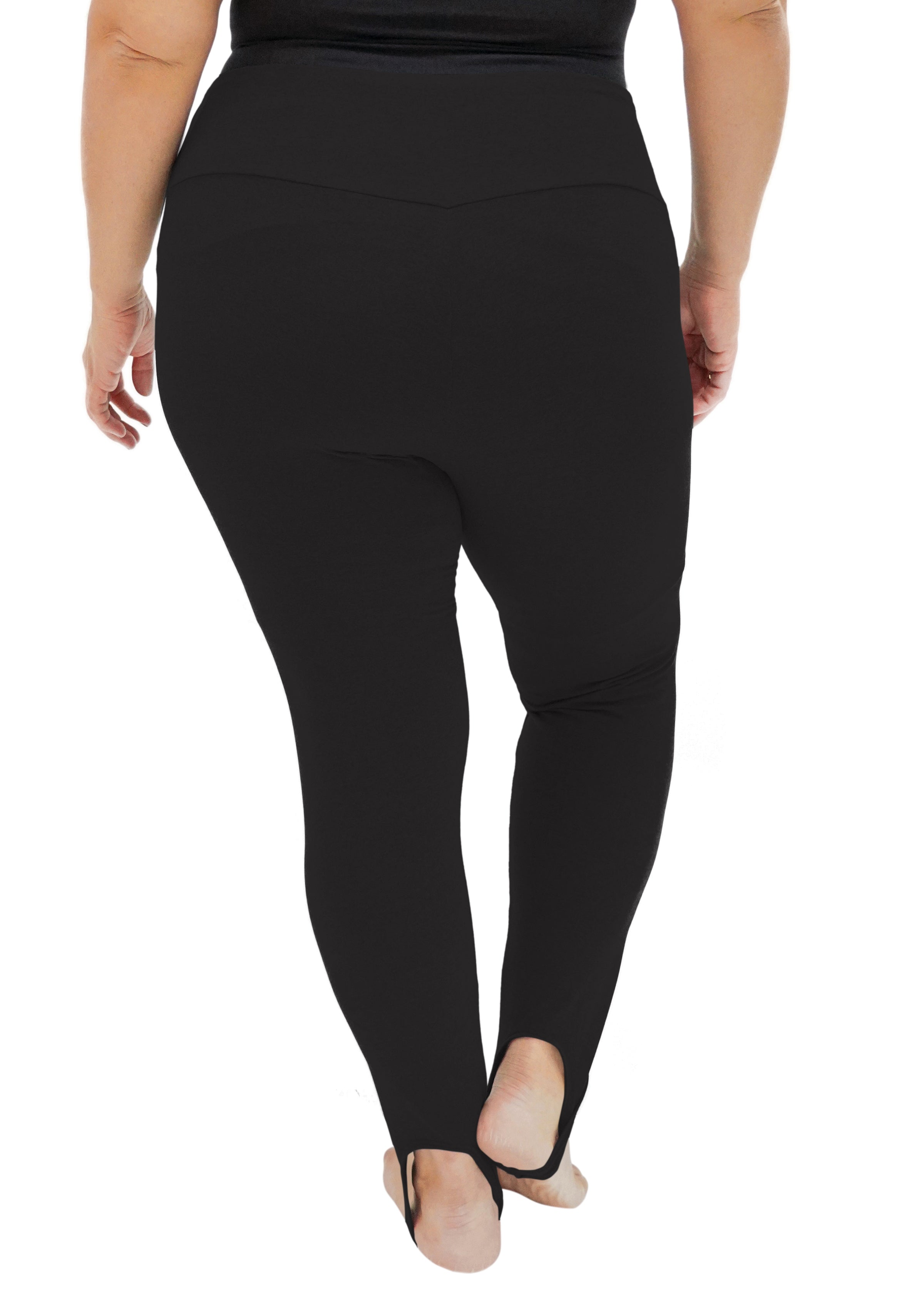 Women's Tencel Lyocell Elastane Stretch Relaxed Fit Yoga Pants with  StayFresh Anti Microbial Properties - Black