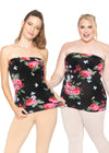 Plus Size Cotton Strapless Tube Top