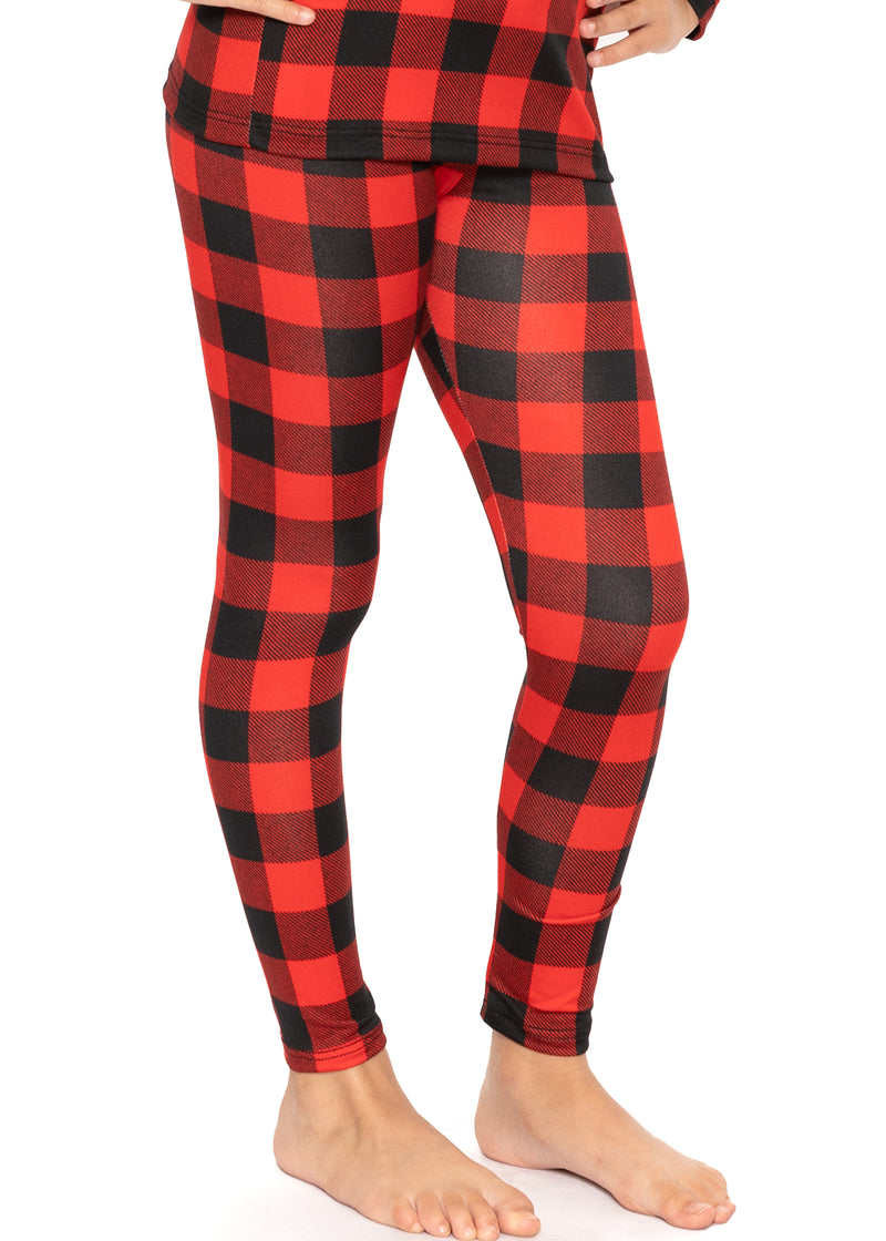 Buffalo plaid sales leggings girls