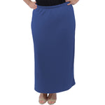 Plus Size Long Tube Skirt