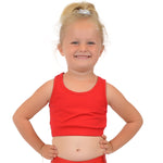 Girl's Racerback Cotton Sports Bras